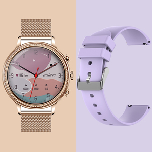Reloj Inteligente de Lujo para Mujer con Correas de Regalo, Llamadas por Bluetooth, Pantalla Grande HD de 1.39 Pulgadas 360*360, SPO2, Reloj Inteligente para Mujer 2023 - Product Image 2