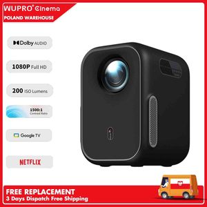 [EU in Stock] Wupro/OEM Smart <b>Projector</b> 1080P Full HD Mini Proyector 200 ISO Lumens HDR10 Gaming Pocket Video 1080 Smart Proj - Product Image 1