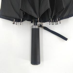 <span class=keywords><strong>Parapluie</strong></span> droit ultra-résistant à 24 baleines, coupe-vent, grand format, pour usage professionnel, avec armature renforcée en fibre de verre - Product Image 4