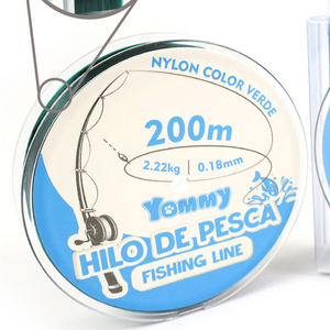 Línea de Pesca de Nailon Trenzado Verde de 0.40mm *200M, Polietileno Flotante para Arroyos, Lagos y Ríos - Product Image 4