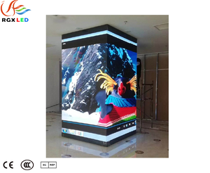 Pantalla <span class=keywords><strong>de</strong></span> visualización cilíndrica LED superior para indicación a gran escala para estaciones <span class=keywords><strong>de</strong></span> ferrocarril Puntos escénicos <span class=keywords><strong>de</strong></span> ferrocarriles <span class=keywords><strong>de</strong></span> alta velocidad - Product Image 4