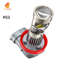 T30 Mini Fisheye Lens H4 H7 Projecteur LED 9005 9006 H11 Phare LED Lampe avant personnalisée pour voitures et motos