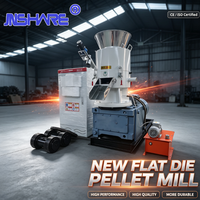 Machine à granulés CE haute efficacité 250-350 kg/h, produisant des granulés de combustible haute densité à partir de sciure de bois et de biomasse légère, économie d'énergie