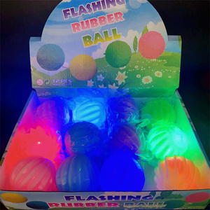 HAPU Factory 7cm TPR Moire <b>Ball</b> <b>LED</b> Light Touch Training Toy for Ages 5+ Unisex Children's Party - Product Image 3