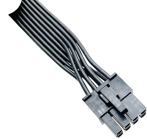 Cable de alimentación GPU de 8 pines a 6 + <span class=keywords><strong>2</strong></span> pines macho a macho PSU para fuente de alimentación Modular Seasonic ASUS Cable PCIE para Seasonic, 25 ''18awg - Product Image 1