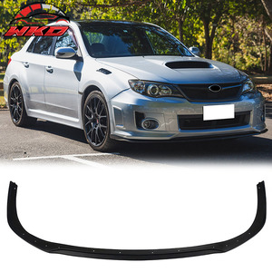 Compatible con Subaru Impreza WRX STI 11-14, divisor de parachoques delantero estilo V, negro mate, piezas de automóvil, accesorios automotrices - Product Image 2