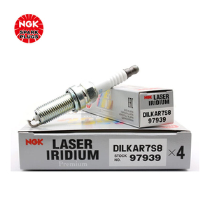 หัวเทียนเลเซอร์อิริเดียมแพลตตินัม NGK รุ่น DILKAR7S8 97939 สำหรับรถยนต์โตโยต้า แคมรี่ ยาริส อิโซเอ ราคาโรงงาน - Product Image 1