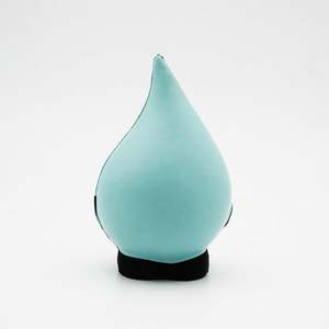 Pelota Antiestrés de Espuma de Poliuretano con Forma de Gota de Agua y Cara Sonriente Colorida, Regalo Promocional de Alta Calidad - Product Image 3