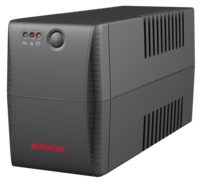 SANTAK Robust S RS650 650VA 360W UPS Interactivo en Línea con Estabilizador de Voltaje AVR Integrado para PC Doméstica, CCTV y Router WiFi