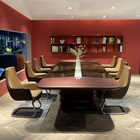Ensemble de bureau et chaise de direction en forme de L, moderne, modulaire, de luxe, avec des caractéristiques écologiques en bois, garantie de 5 ans