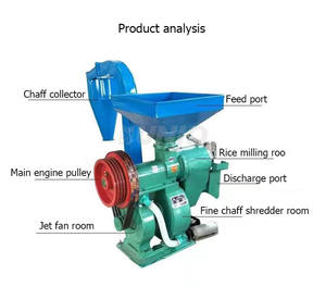 Prix des machines de moulin à riz Offre Spéciale/UO-N80 de fraiseuse de riz combiné - Product Image 3