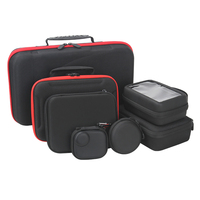 Colección de estuches EVA con asa de transporte reforzada, ribete en contraste y múltiples formatos de almacenamiento para embalaje protector OEM