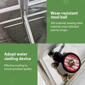 Pequeña Máquina de Molino de Bolas para Chocolate de 500L con Pantalla LCD, Precio de Fábrica - Product Image 4