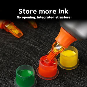 10 pièces cartouche de tatouage aiguille jaune <span class=keywords><strong>Dragon</strong></span> cartouche III professionnel cartouche de maquillage aiguilles accessoires de tatouage - Product Image 6