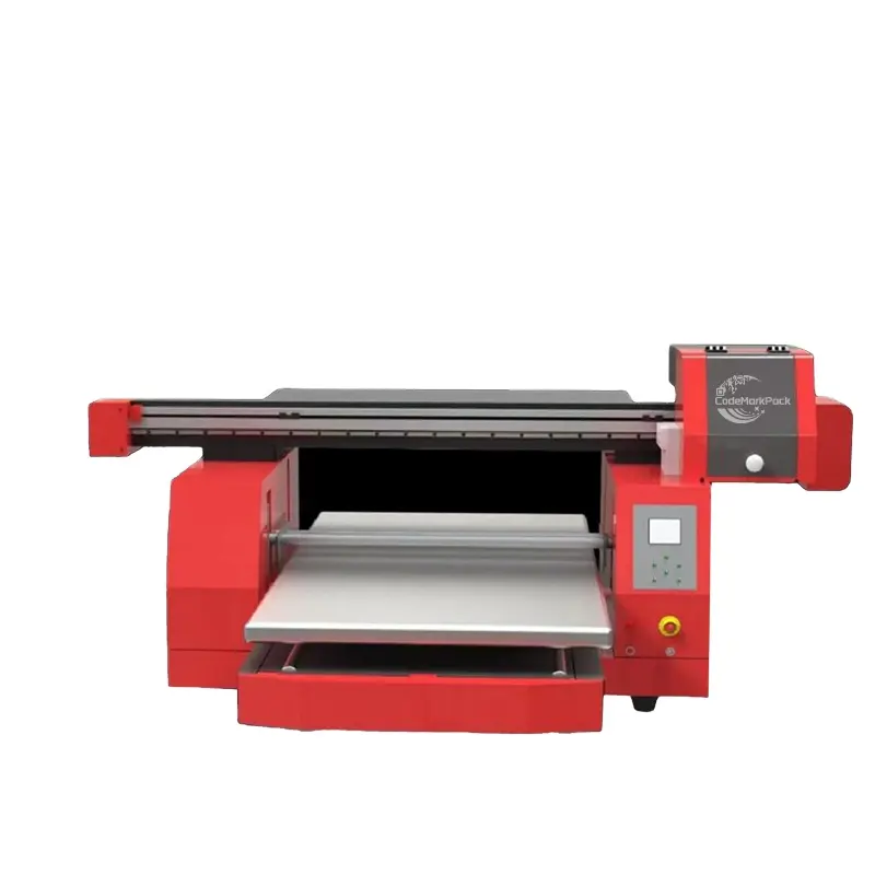 Nieuwe Glazen Fles Afdrukken 5060 Uv Flatbed Printers Populaire Drukmachine