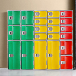 Toppla nhiệm vụ nặng nề nhựa trường tủ khóa điện tử/kết hợp khóa di động thời tiết 8 ngăn cho lớp học lưu trữ - Product Image 4