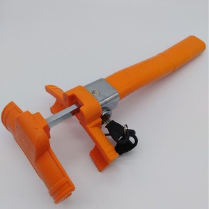 Blocca Volante a T in Acciaio <span class=keywords><strong>Antifurto</strong></span> con 3 Chiavi per Camion, SUV, Furgoni, Camper 53cm - Product Image 2