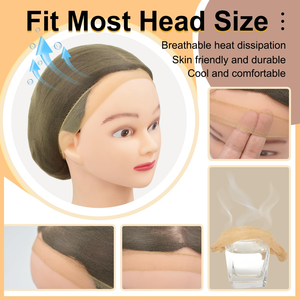 2 Piezas de Redes <span class=keywords><strong>El</strong></span>ásticas Transparentes de Alta Definición <span class=keywords><strong>para</strong></span> Cabello, Redes <span class=keywords><strong>El</strong></span>ásticas <span class=keywords><strong>para</strong></span> Cabello, Gorros de Malla Fina <span class=keywords><strong>para</strong></span> Hacer Pelucas - Product Image 3