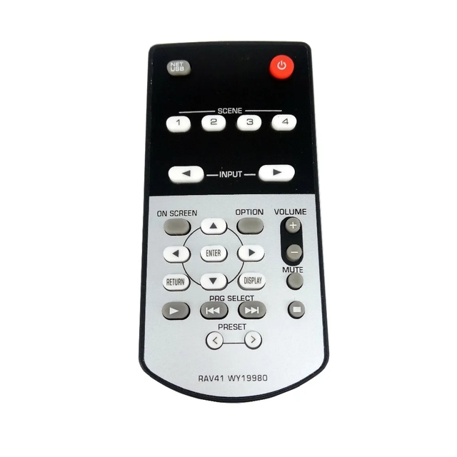 Replace Yamaha RX-A2010 RX-A2010BL RXA2010 RXA3010 RXA2010B Audio Video Receiver Remote Control Waterproof for RAV41 WY19980