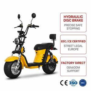 Trottinette électrique puissante 3000W en alliage d'aluminium à deux roues avec pneus larges et design étanche pour adultes - Product Image 1