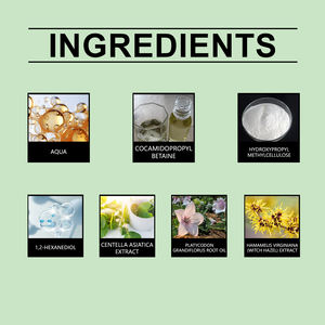 Nettoyant à la Centella Asiatica qui nettoie en douceur les pores de la peau du visage, hydrate, rafraîchit et hydrate. Nettoyant facial. - Product Image 4