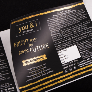 Rollos de etiquetas adhesivas BOPP PP de diseño personalizado para el cuidado de la piel, transferencia térmica, impresión UV, embalaje industrial de alimentos a granel - Product Image 5