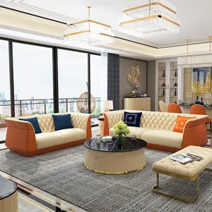 Furnitur Sofa Salon, Sofa Modern dengan penyimpanan gaya Amerika, Set furnitur ruang keluarga