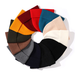 Nouveauté : Bonnet en tricot polaire intégré sans couture pour femme, polyvalent pour l'hiver, le ski et les activités de plein air, chaud et confortable - Product Image 1