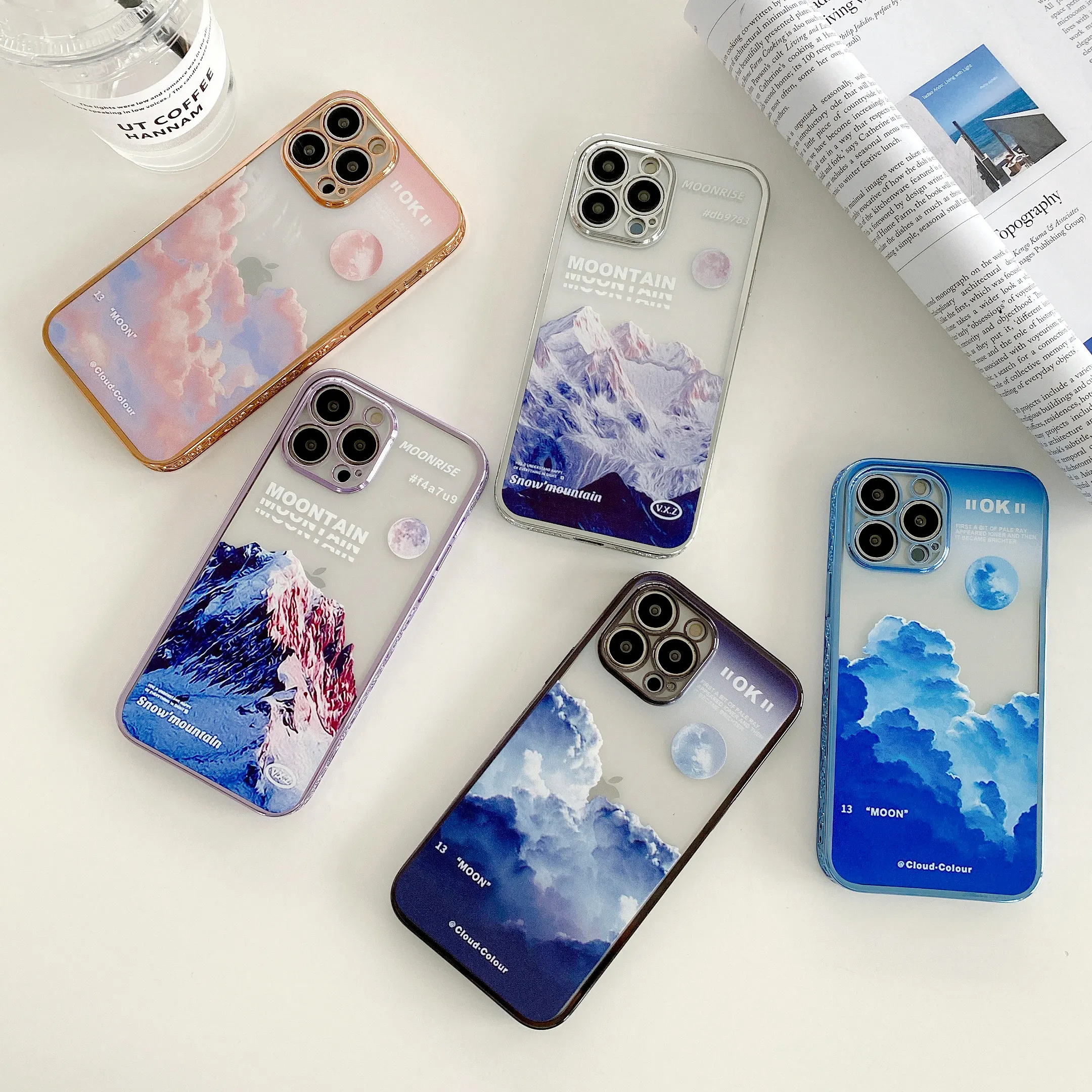 Cell Phone Back Cover OEM Wholesale Factory Custom Phone Case Printing For iPhone 7 8 Plus 11 12 13 Mini Pro Max X XR XS Max