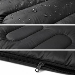 Saco de Dormir Doble con Forro de Pongee 190T, Relleno de Algodón Hueco, Plegable, para Parejas, Camping, Viajes, 3.3kg, Personalizado - Product Image 3