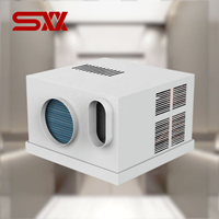 Asansör Klima Cihazı 4500W Soğutma ve Isıtma IPX4 Su Geçirmez R410 Sessiz Uzaktan Kumandalı Araç Üstü Kabin Klima Ünitesi Alışveriş Merkezi Fiyatları