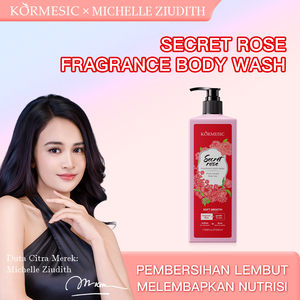 KORMESIC - Gel de Ducha Corporal con Fragancia a Rosa Secreta, Certificado por Bpom, 500 ml, Gel de Ducha Iluminador y Nutritivo para el Cuerpo, HALAL Natural - Product Image 2