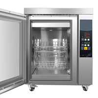 Équipement professionnel de boulangerie de poulet rôti de bureau Air chaud rotatif automatique d'acier inoxydable de grande capacité