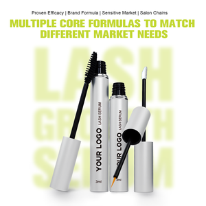 Kit d'extension de sérum pour les <span class=keywords><strong>cils</strong></span> et les sourcils de marque privée sans huile 100% Vegan <span class=keywords><strong>Cils</strong></span> sérum de croissance des <span class=keywords><strong>cils</strong></span> avec peptides biotine - Product Image 2