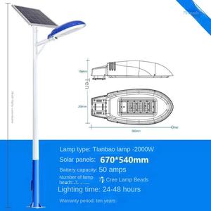 300W-700W LED Luz de calle solar Sensor de movimiento al aire libre Seguridad Lámpara solar inalámbrica automática Alumbrado público de alta calidad - Product Image 2
