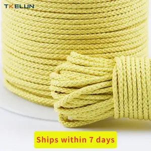 3mm 5mm Fire Escape Rope Core High Temperature Rope Aramid Industrial Rope