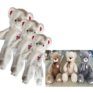 Peluche géante en forme d'animal, super douce, en tissu peluche, non rembourrée et à remplir avec du coton PP, pour filles - Product Image 4