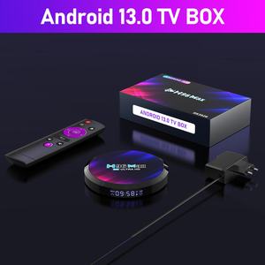 HaoMing H96 <span class=keywords><strong>MAX</strong></span> 8K Smart TV Box Android 13 Set Top Box Android TV Dongle con WiFi 6 TV 8K OTT Box RK3528 para <span class=keywords><strong>Firestick</strong></span> - Product Image 3
