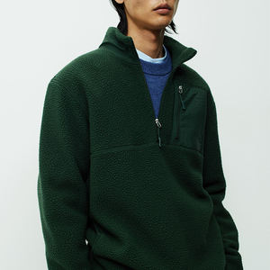 Sweat-shirt en coton pull à logo personnalisé en polaire de haute qualité sweat-shirt à col rond épais coupe ajustée pour homme à prix raisonnable - Product Image 6