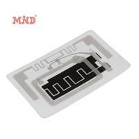 Etiqueta inteligente UHF + NFC RFID Etiqueta de temperatura para gestión logística de cadena de frío