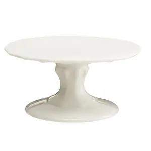 ceramic cake stand with LOGO/Shape/Size/Packing Customized Acceptable