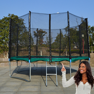 Hot <strong>Sale</strong> <strong>10FT</strong> Big Bouncy <strong>Trampoline</strong> for Jumping - Product Image 1