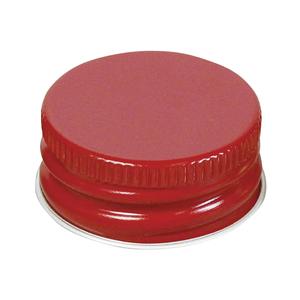 Couvercle de bocal à fermeture torsadée 14 mm, joint en plastique rouge pour bouteilles de stockage - Product Image 1
