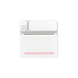 cheapest digital mini photo printer pocket Sticker Label photo card printer with colorful paper