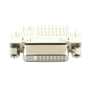 DVI 24 + 5 nữ góc bên phải hàn loại jack nối adapter - Product Image 1