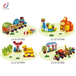 Chengji xây dựng gạch động vật đồ chơi thiết lập giáo dục giác ngộ trò chơi tự làm lắp ráp 3D khối xây dựng động vật với ba lô - Product Image 5