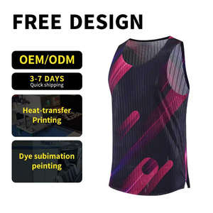 Camiseta Deportiva Personalizada al por Mayor para Hombre, Talla Grande, Ligera, de Secado Rápido, sin Costuras, para Maratón, Tejido Transpirable - Product Image 2