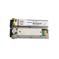 Módulo Transceptor SFP Bidi de 1.25G, 80 km, 1490 nm/1550 nm, LC, Transceptor Óptico de Fibra Única