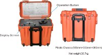 Localizador de Fallas de Cable Subterráneo Portátil HP-MB10, Salida de 0-3kV, Puente de Alta Tensión de 60kV, 220V CA, IP65