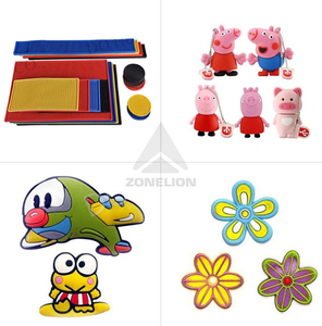 ゴム製パッチマシン2DソフトPVCパッチ製造機12色ソフトPVC 3Dロゴ - Product Image 6